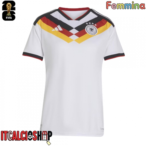 Germania Prima Maglia Femmina Mondiali 2026 Manica Corta